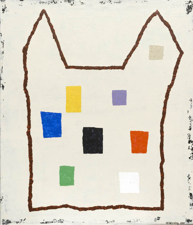 Castle with abstract windows